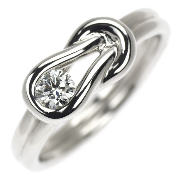 美品】カシケイ フォーエバーマーク ハーフエタニティリング ダイヤ