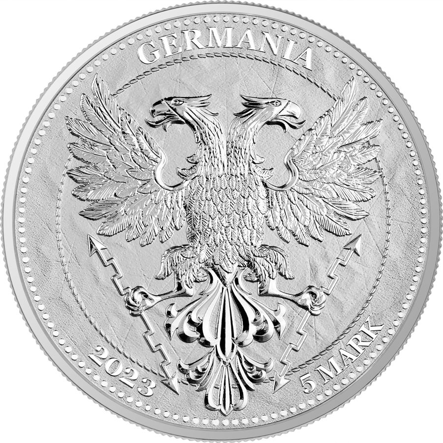 2023年 1オンス ゲルマニア ブナの葉 銀貨 コイン 保証書・カプセル付き] 2023年 (新品) ポーランド「ブナの葉