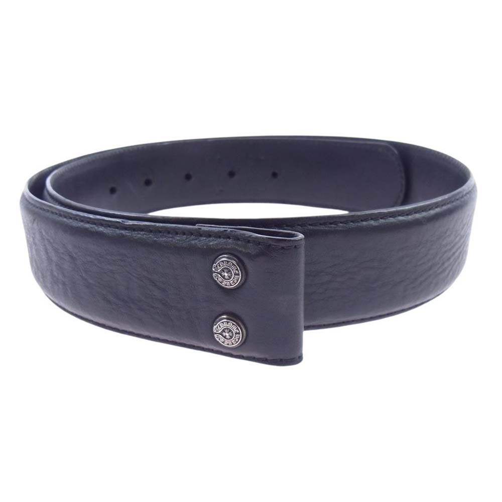 クロムハーツ ダブルピンスクロールベルト クロムハーツ レザーベルト