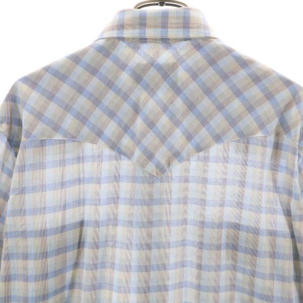 70s Wrangler ラングラー ウェスタンジャケットシャツ USA製 70年代 70s ラングラー 長袖シャツ アメリカ製 ヒッピー