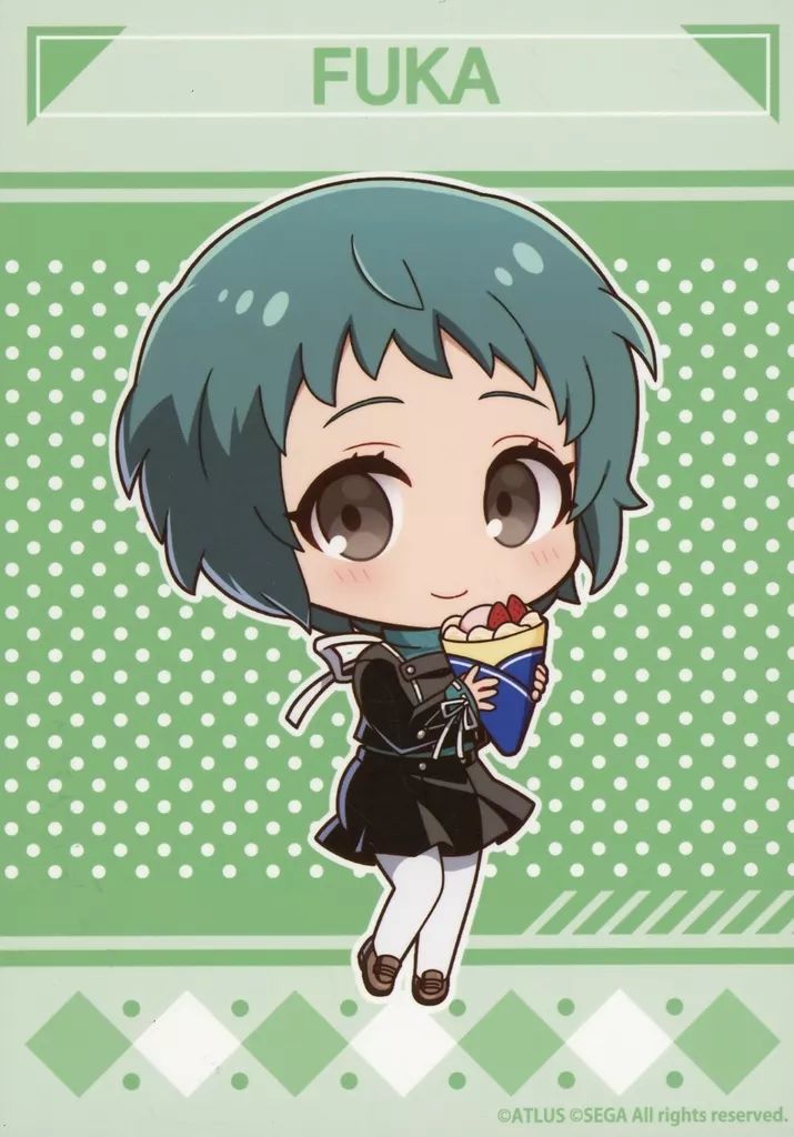 中古】キャラカード 山岸風花 「ペルソナ3 リロード COLLABORATIONCAFE