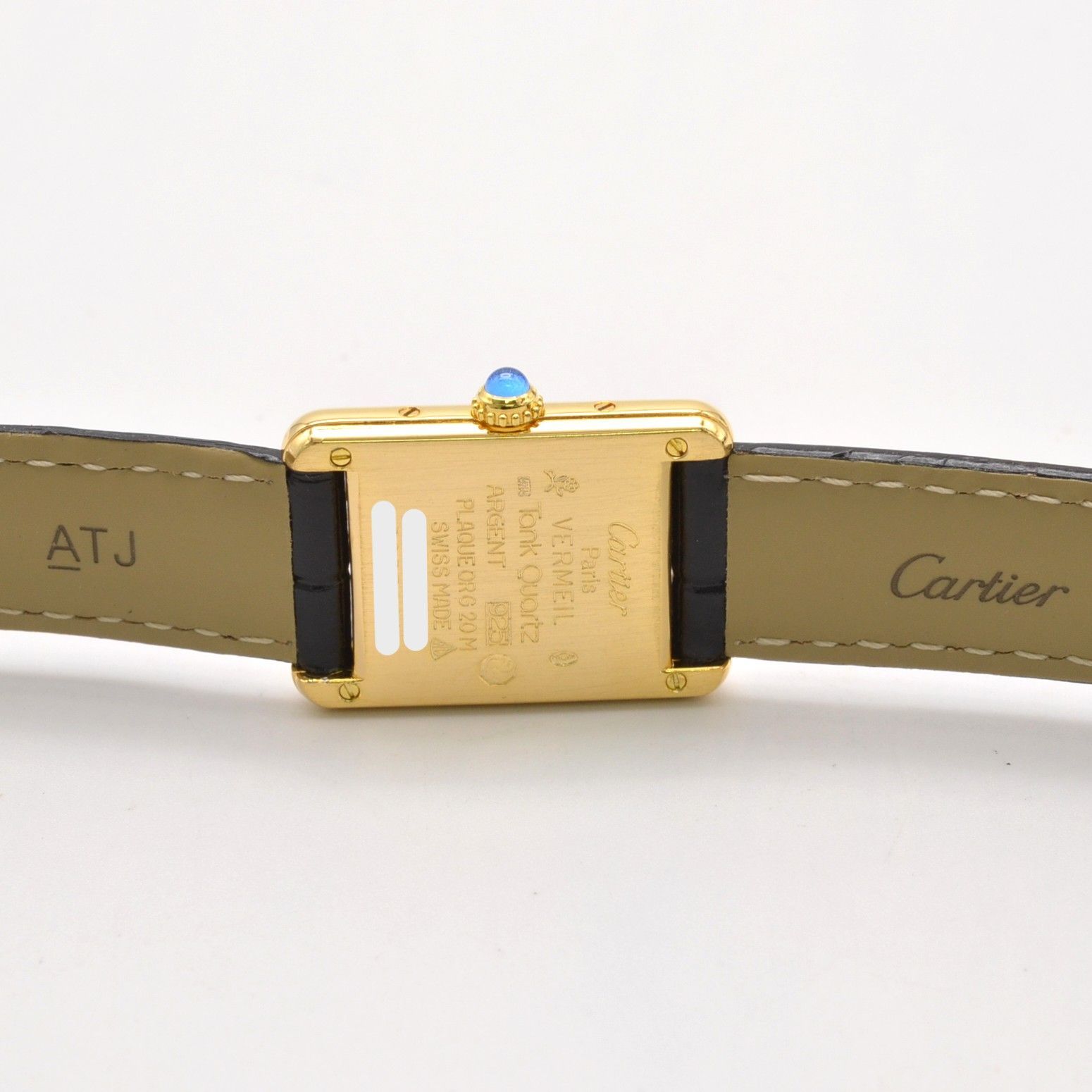 CARTIER カルティエ マストタンク ヴェルメイユ レディース