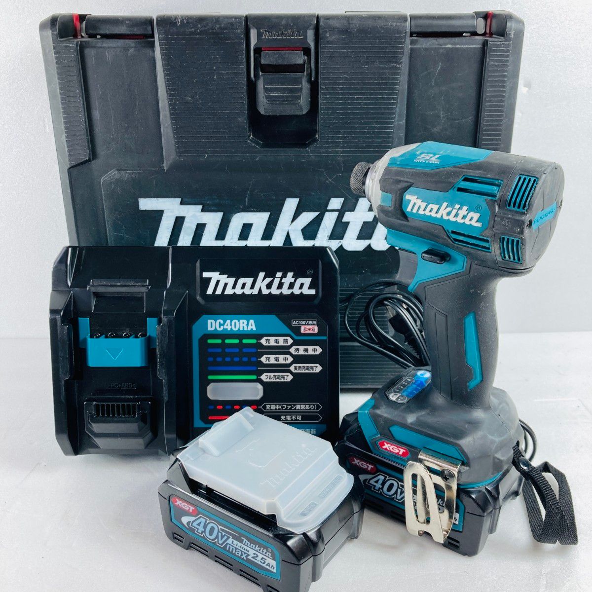 ＊＊MAKITA マキタ インパクトドライバ 40V TD001GRDX ブルー