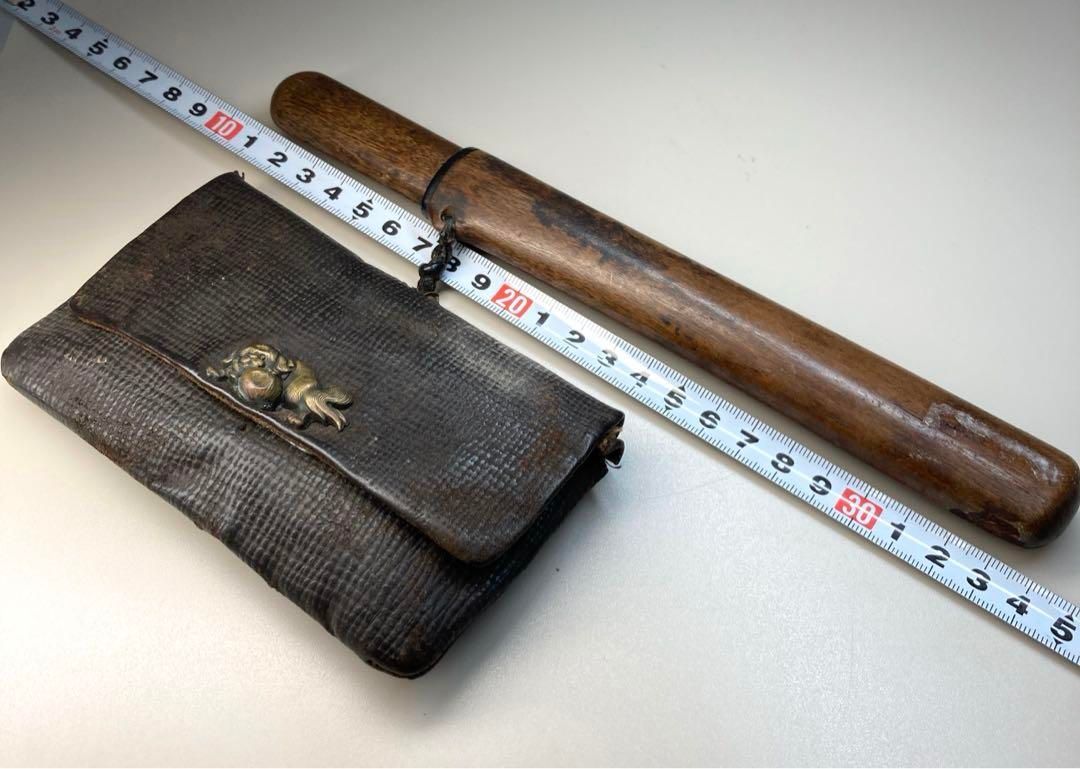 江戸時代 タバコ入 73g 東Y6-0321 タカチ