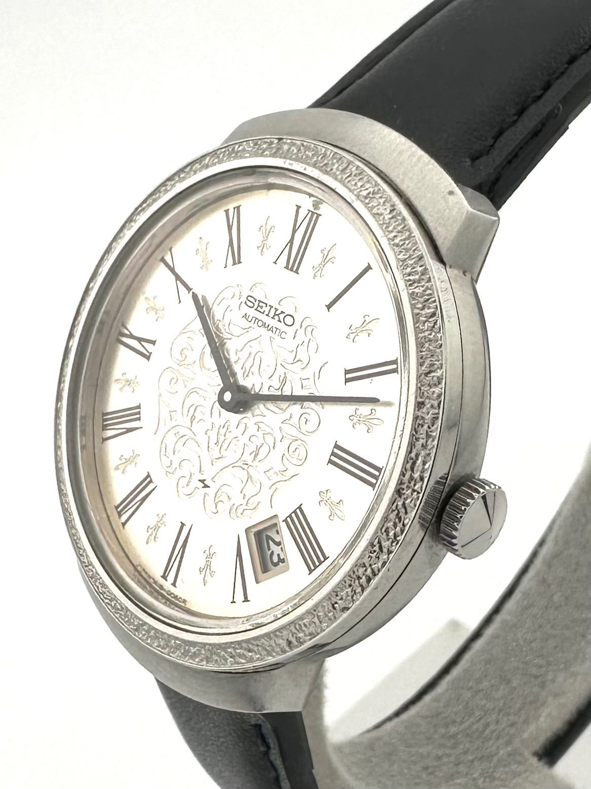 希少超美品　SEIKO 2418-0010 シャリオ メンズ 自動巻き 腕時計 SEIKO 2418-0010 シャリオ 自動巻き時計 セイコー OH済み - メルカリ