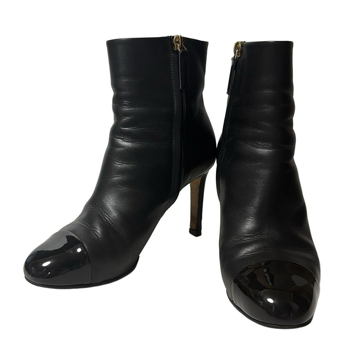 CHANEL シャネル ブーツ 黒 EU36(22.5cm位) 4100125Y0069 7675_0.jpg
