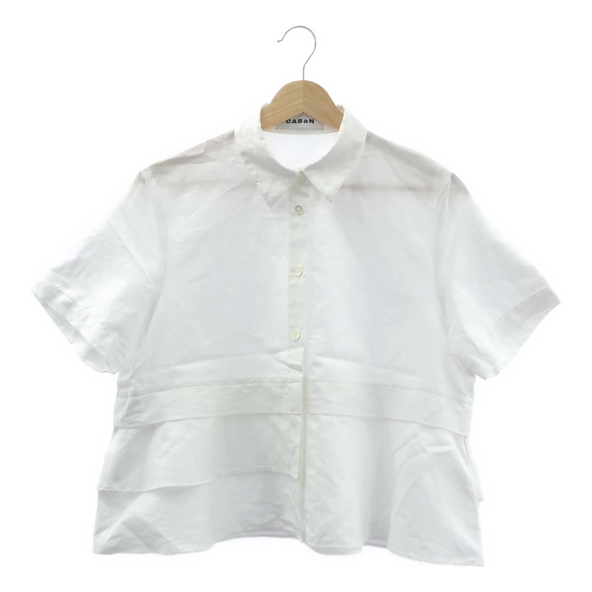 CABaN / キャバン | タイプライター ダブルクロス アシンメトリック