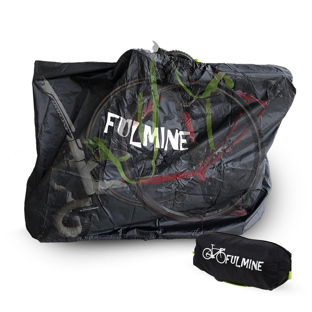 FULMINE 簡単便利 輪行入門 かぶせるだけ輪行バック 軽量250g ロードバイク MTB クロスバイク FULMINE 輪行入門 簡単便利 ミニベロ PROVROS 防水