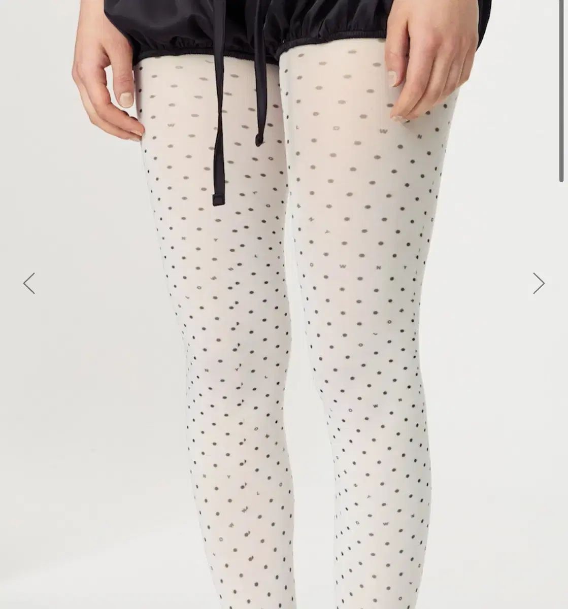 当日発送 グロウニー ドット メッシュ タイツ ストッキング