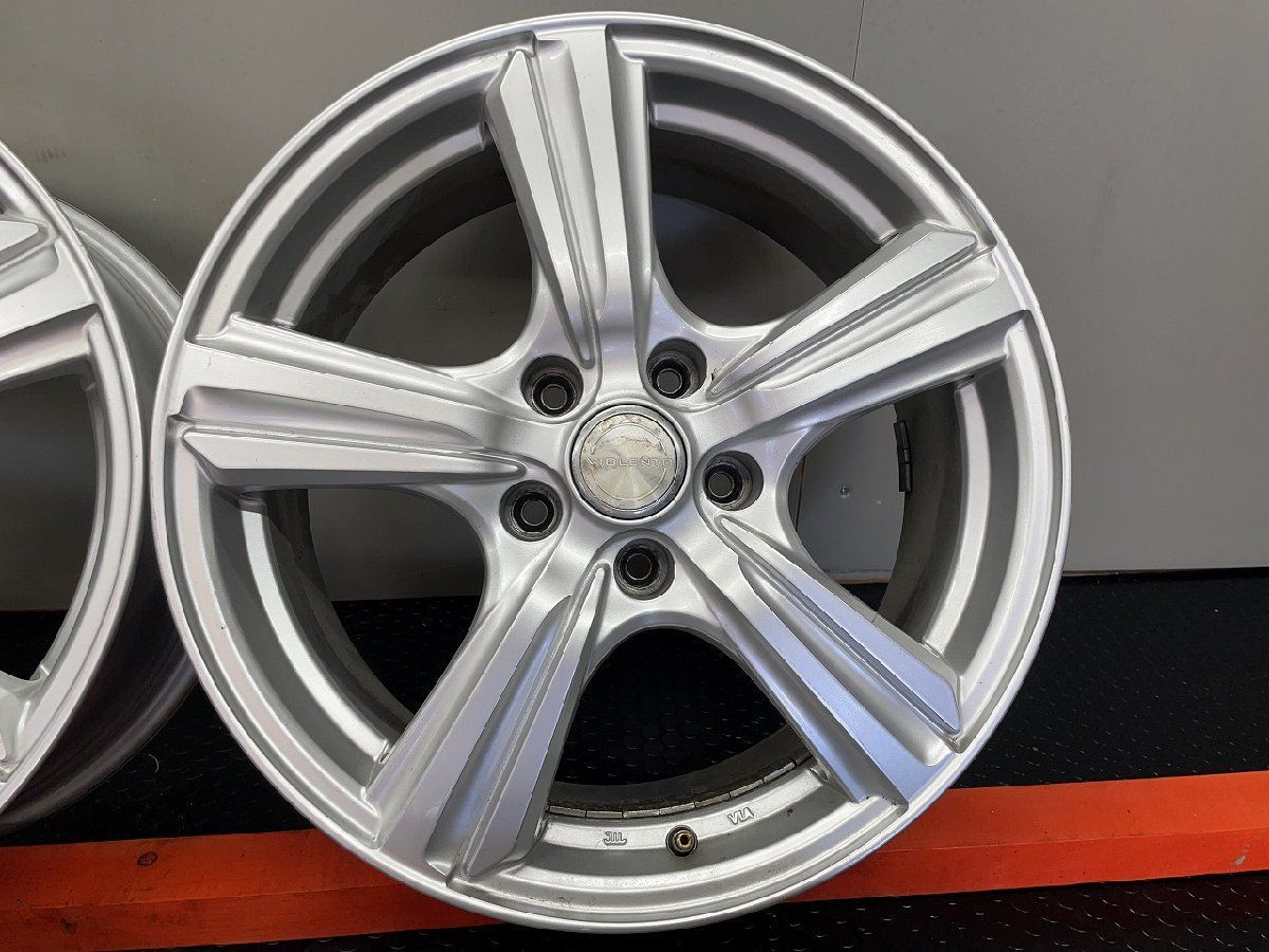 ホイール タイヤアルミホイール4本セット プリウス等 DUNLOP VIOLENTO