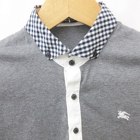 バーバリーブラックレーベル BURBERRY BLACK LABEL ポロシャツ 半袖