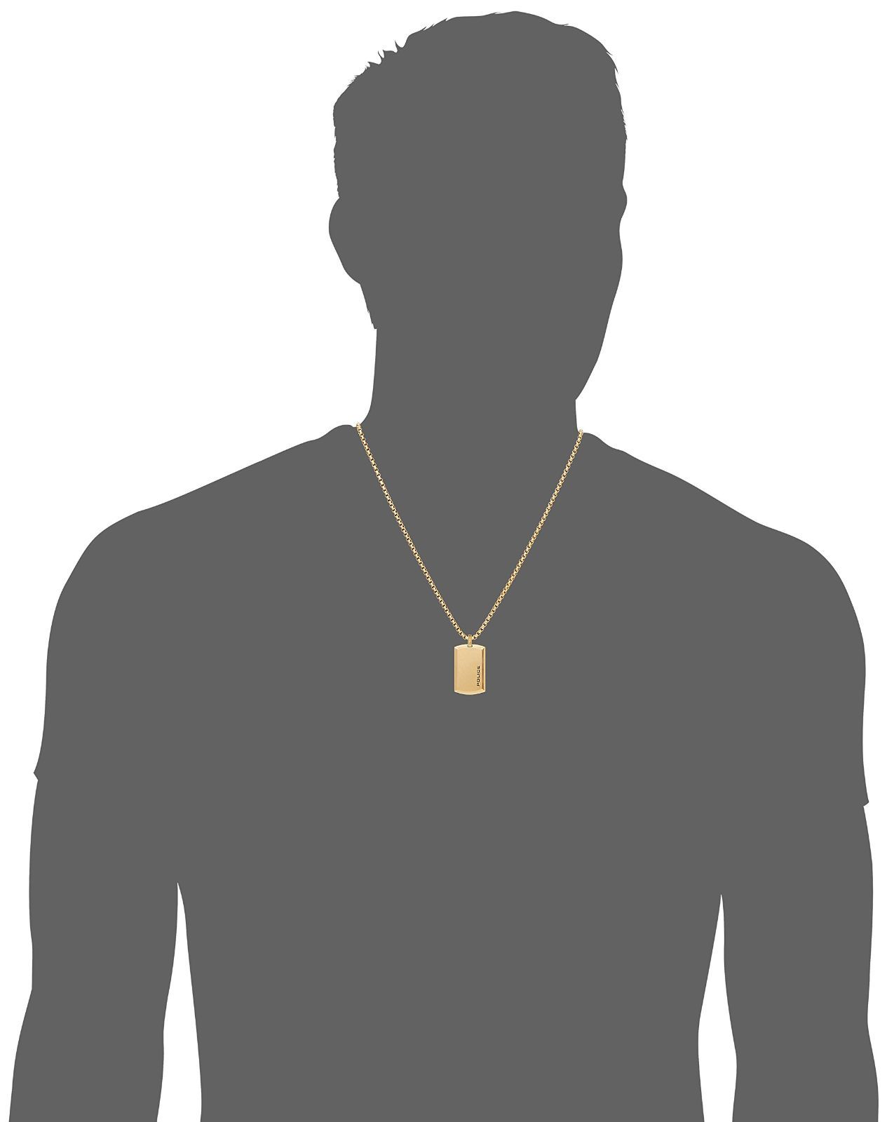 人気商品 ステンレス ネックレス PURITY M メンズ ポリス 25988PSG02