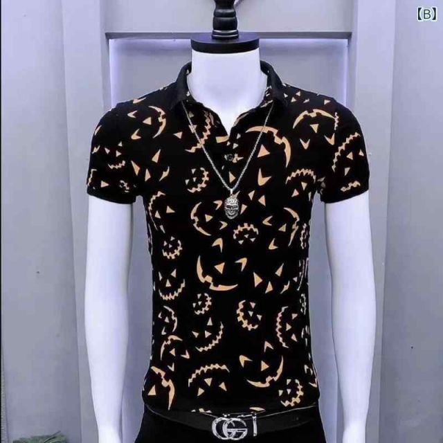 [4XL]メンズ ファッション 服 用 オシャレ シンプル 大人 かっこいい 大きいサイズ ストリート 紳士服 夏 シャツ プリント 半袖 トップス 韓国スタイル T