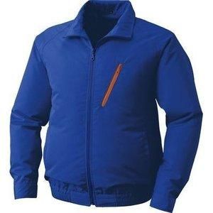 2営業日で発送 KUCHOFUKU 空調服 ポリエステル製空調服 ウェアのみ ブルー L KU90510C04S3 1着