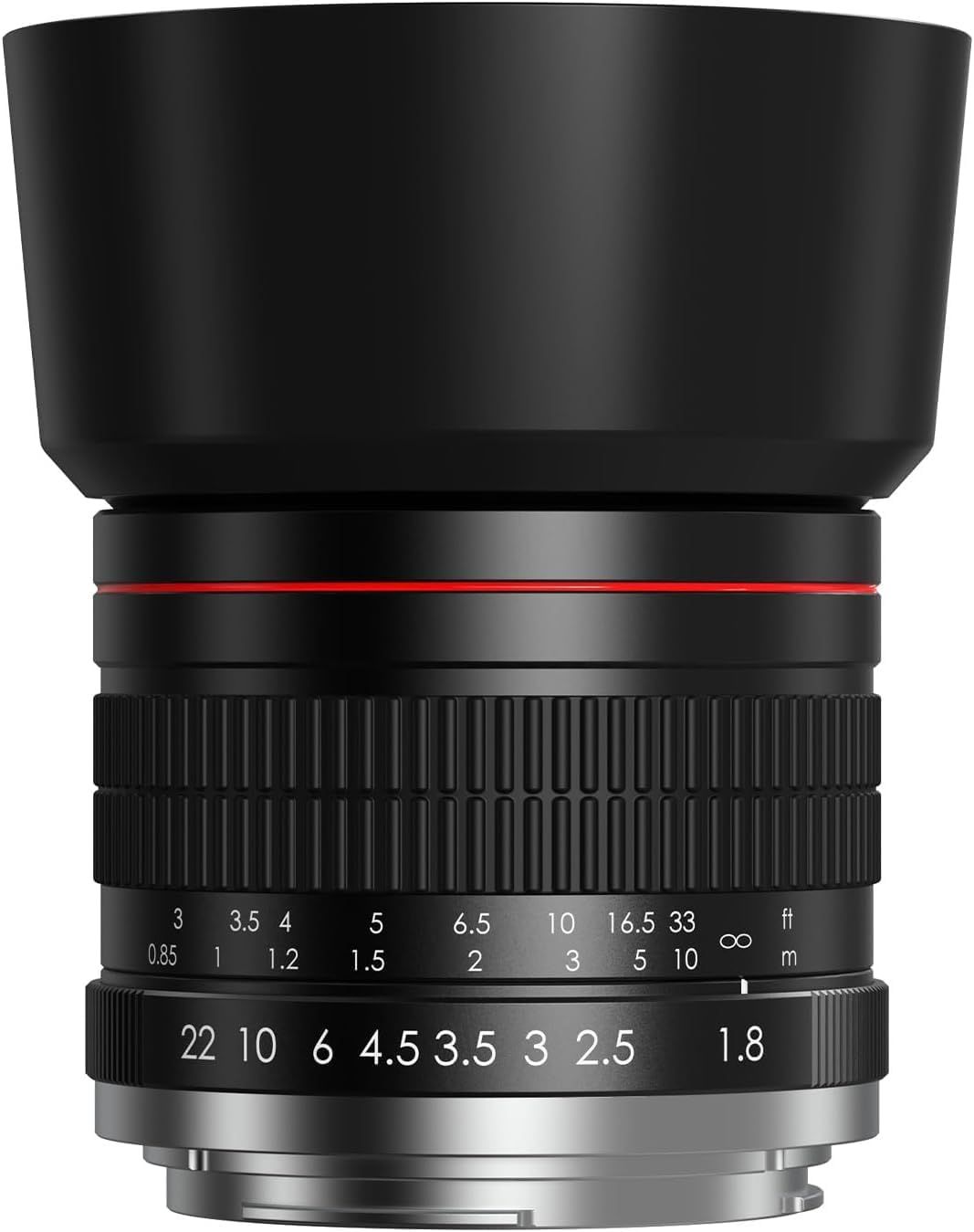 Lightdow for Canon EFレンズ 85mm F1.8 大口径レンズ単焦点 中望遠レンズ for Canon EOS Kiss X10i X10 X9i X9 X8i X7i X6i X5 X4 X3 X2 X70 90D 80D 70D