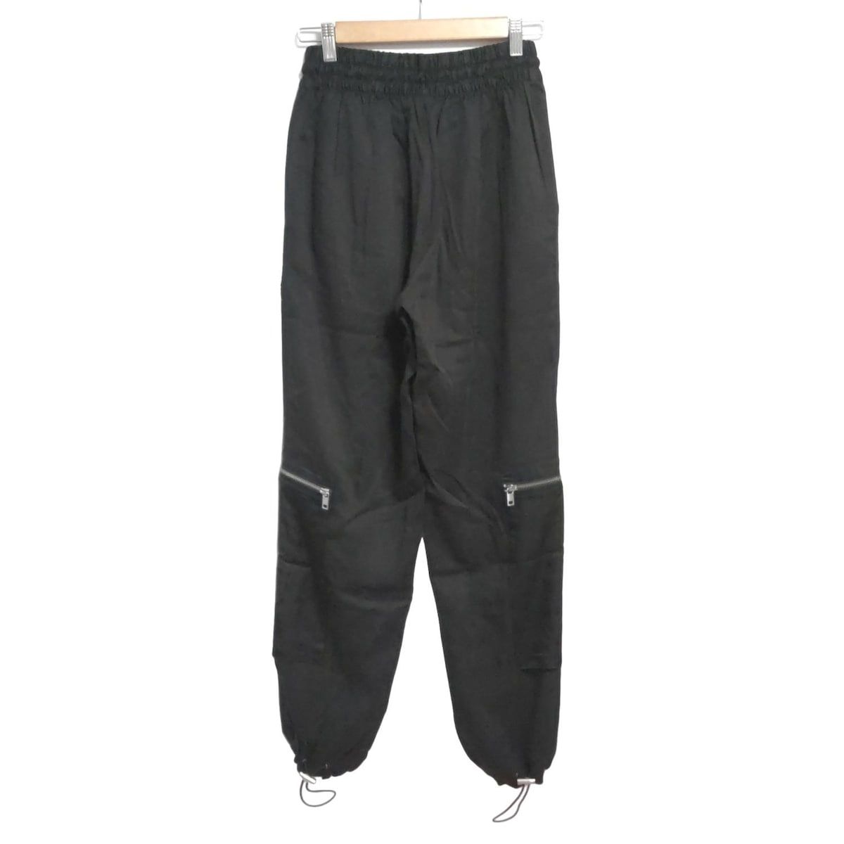 DIESEL ディーゼル パンツ サイズXS レディース - 黒 フルレングス ウエストゴム