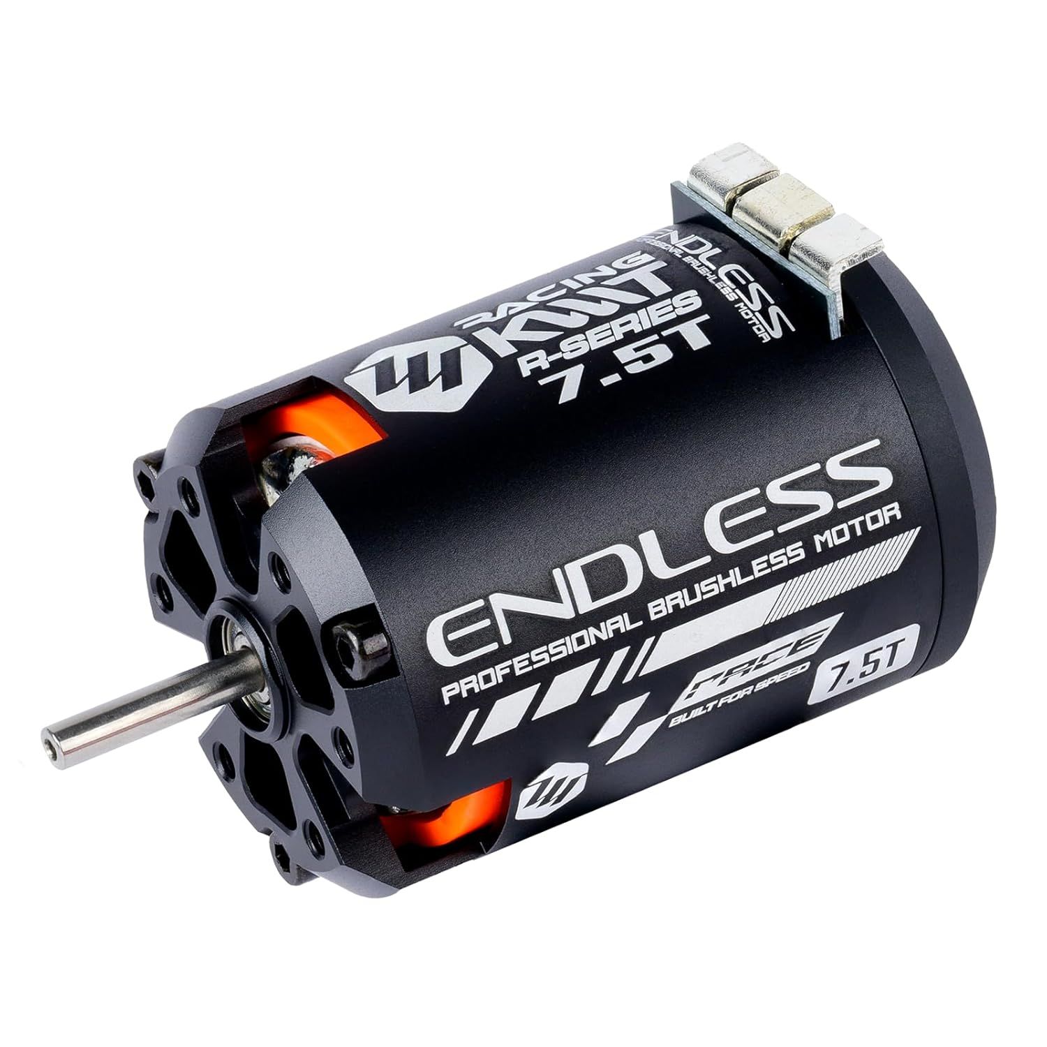 KWTRC エンドレスブラシレスモーター 高トルクu0026高効率RCモーター 耐熱軽量設計 1/10オンロード/オフロードRCレースカー対応 (7.5T)