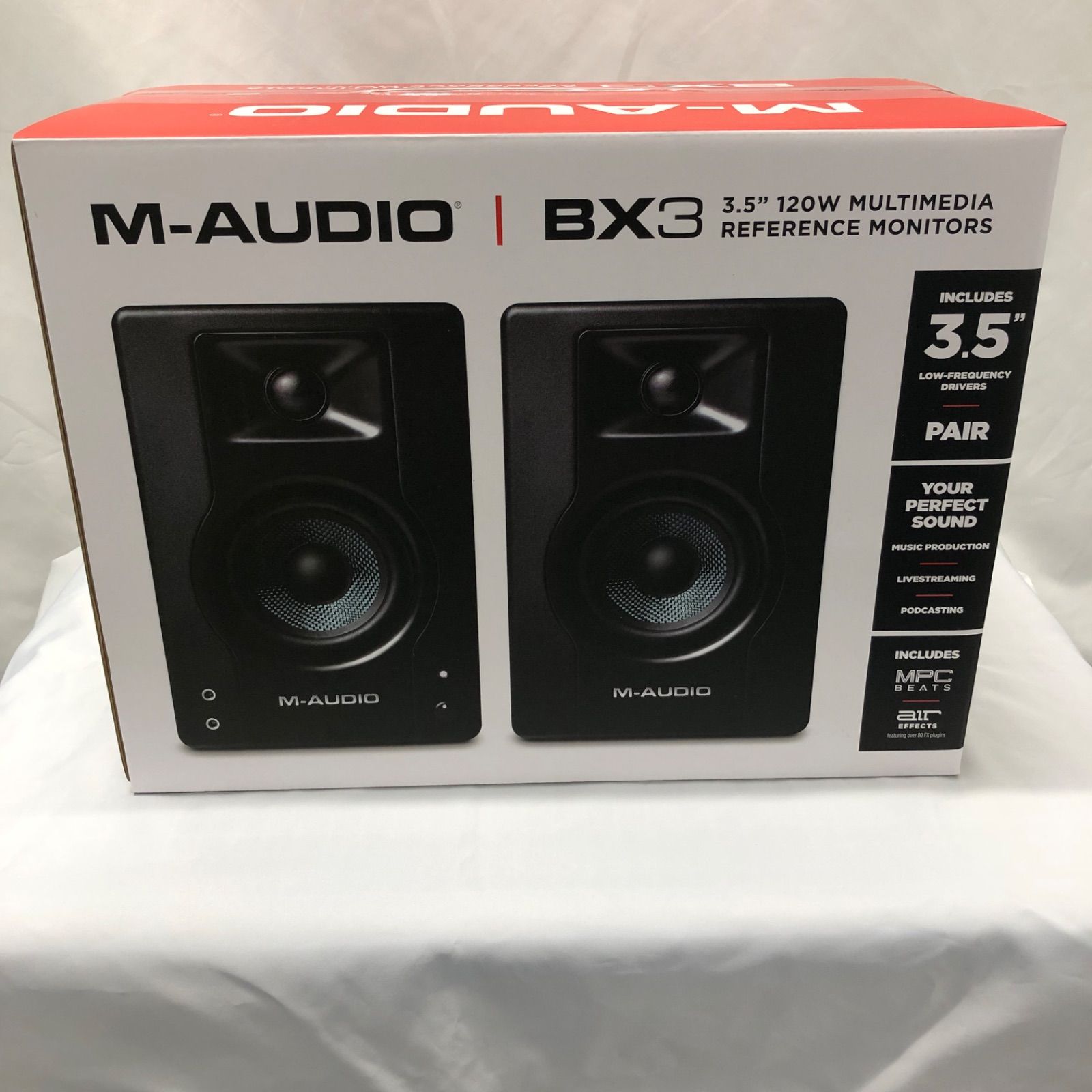 M-Audio BX3 モニタースピーカー - メルカリ