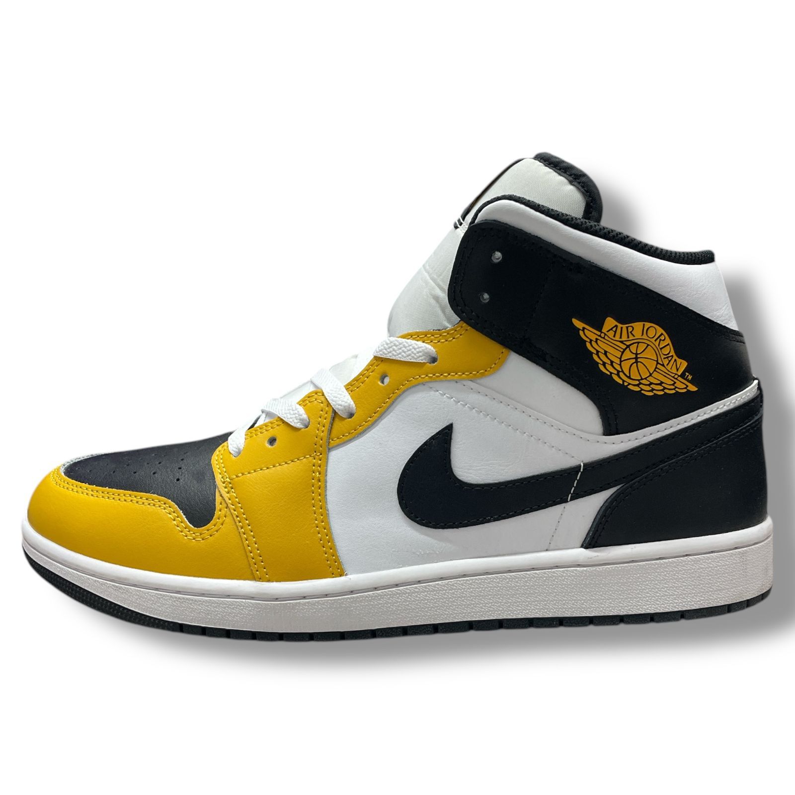 正規 NIKE Air Jordan 1 Mid Yellow Ochre ジョーダンミッド スニーカー DQ8426-701 ナイキ イエローオークル 30cm 90484A1