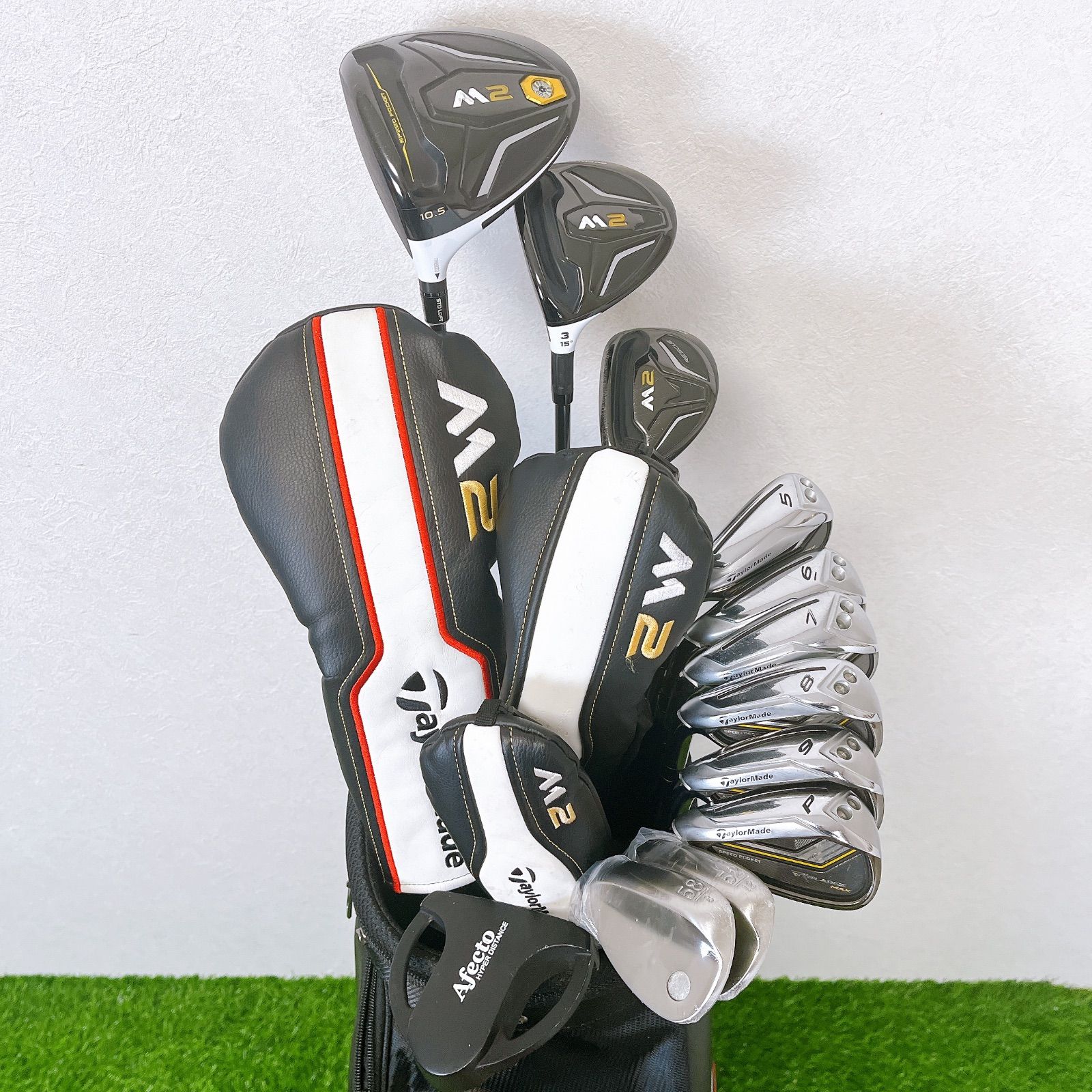 【希少レフティ】TaylorMade M2 メンズゴルフクラブセット R 左利き 希少レフティ】【1番人気】TaylorMade M2 メンズゴルフクラブ