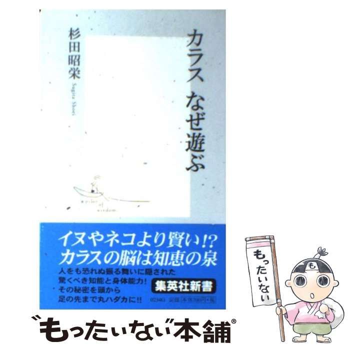 中古】 カラス なぜ遊ぶ （集英社新書） / 杉田 昭栄 / 集英社 - メルカリ