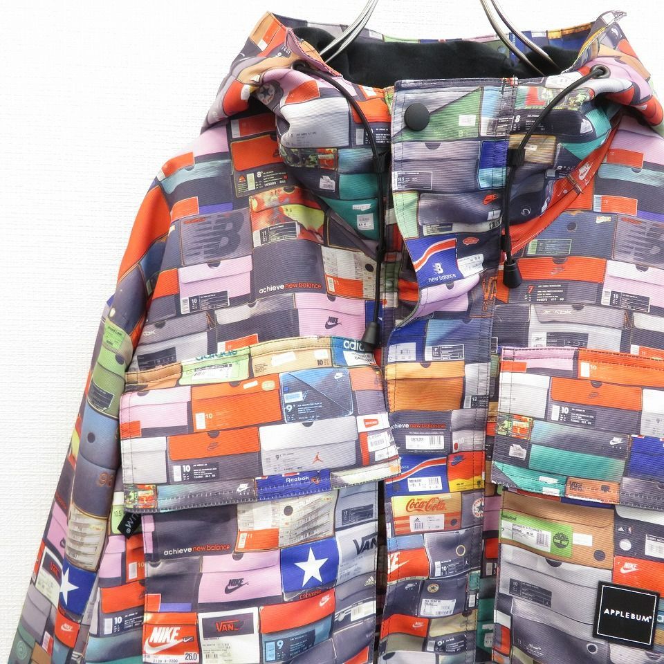 【美品】APPLEBUM アップルバム プルオーバーナイロンピステセットアップ 美品】APPLEBUM アップルバム プルオーバーナイロンピステ