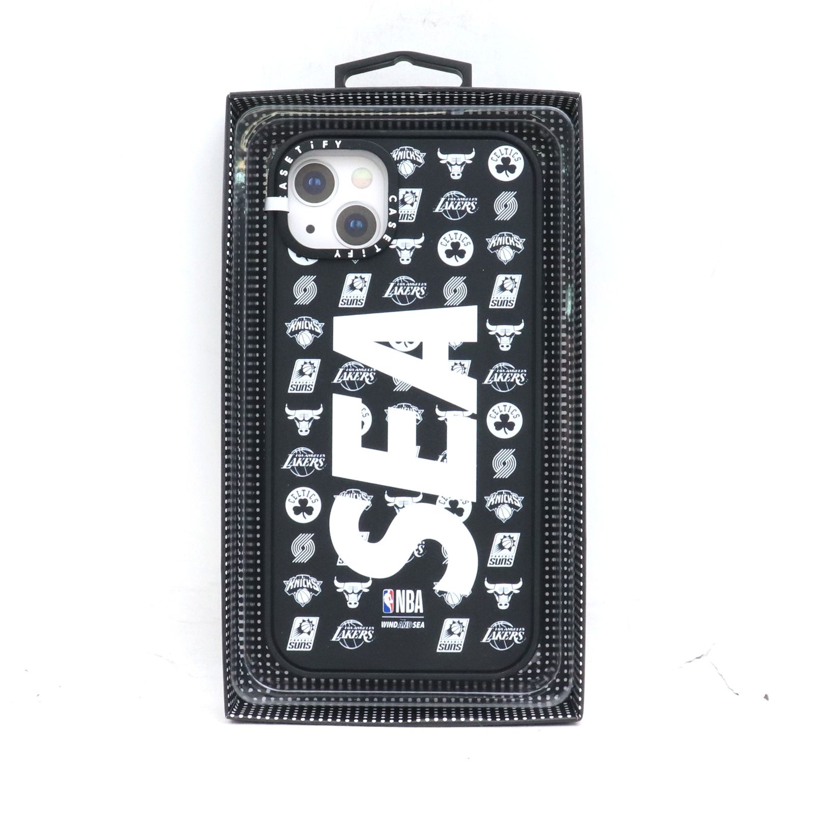 CASETIFY NBA WIND AND SEA ウィンダンシー　12pro NBA×WDS×Casetify (NICKS) ReCASETiF（スマホケース⁄カバー）｜WIND