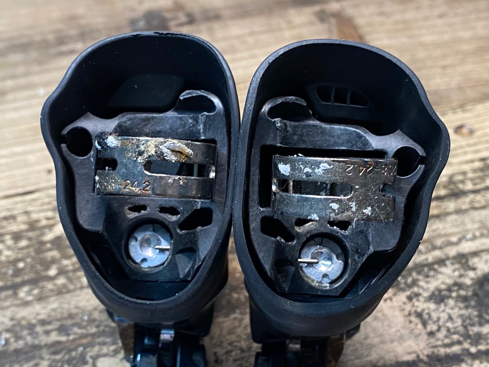 アルテグラ ULTEGRA ST-6800 STIレバー 2x11S フード欠品 GY.jpg