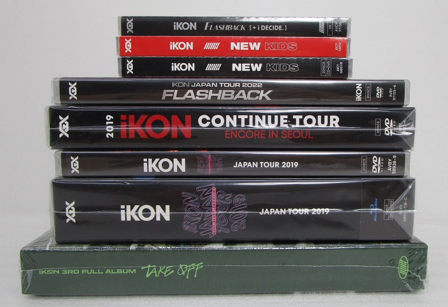 iKON DVD Blu-ray まとめ売り iKON CD・DVD・Blu-rayセット 未開封まとめ売り - メルカリ