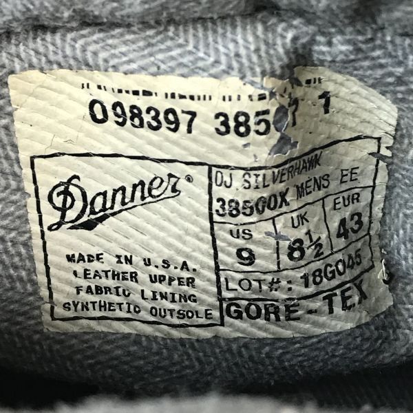 試着交換OK！USA製☆ダナー/Danner☆38500X/ゴアテックス/SILVERHAWK  