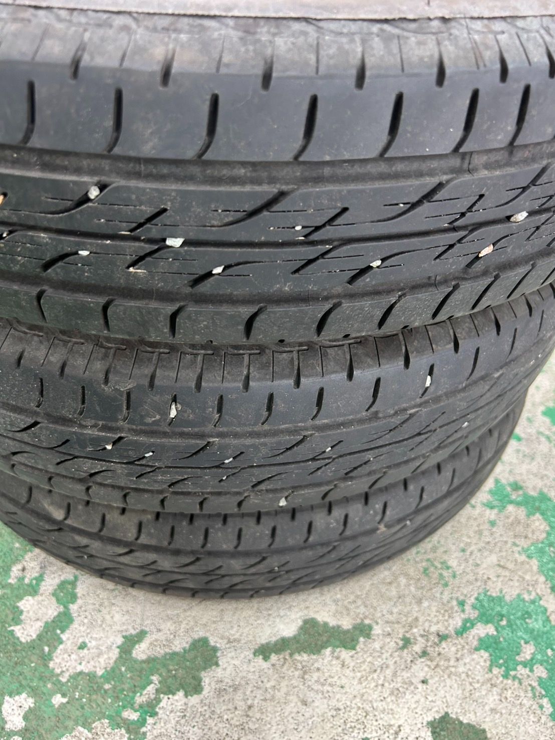 BRIDGESTONE NEXTRY 145 80R13 75S サマータイヤ 4本セット 残溝5.3mm 製