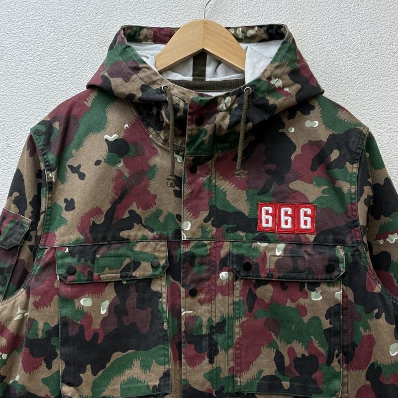 Supreme シュプリーム ジャケット、上着 ジャンパー、ブルゾン 17SS Field Parka 666 ワングラム期 スイスカモフラ 迷彩柄 フィールドパーカ ミリタリー