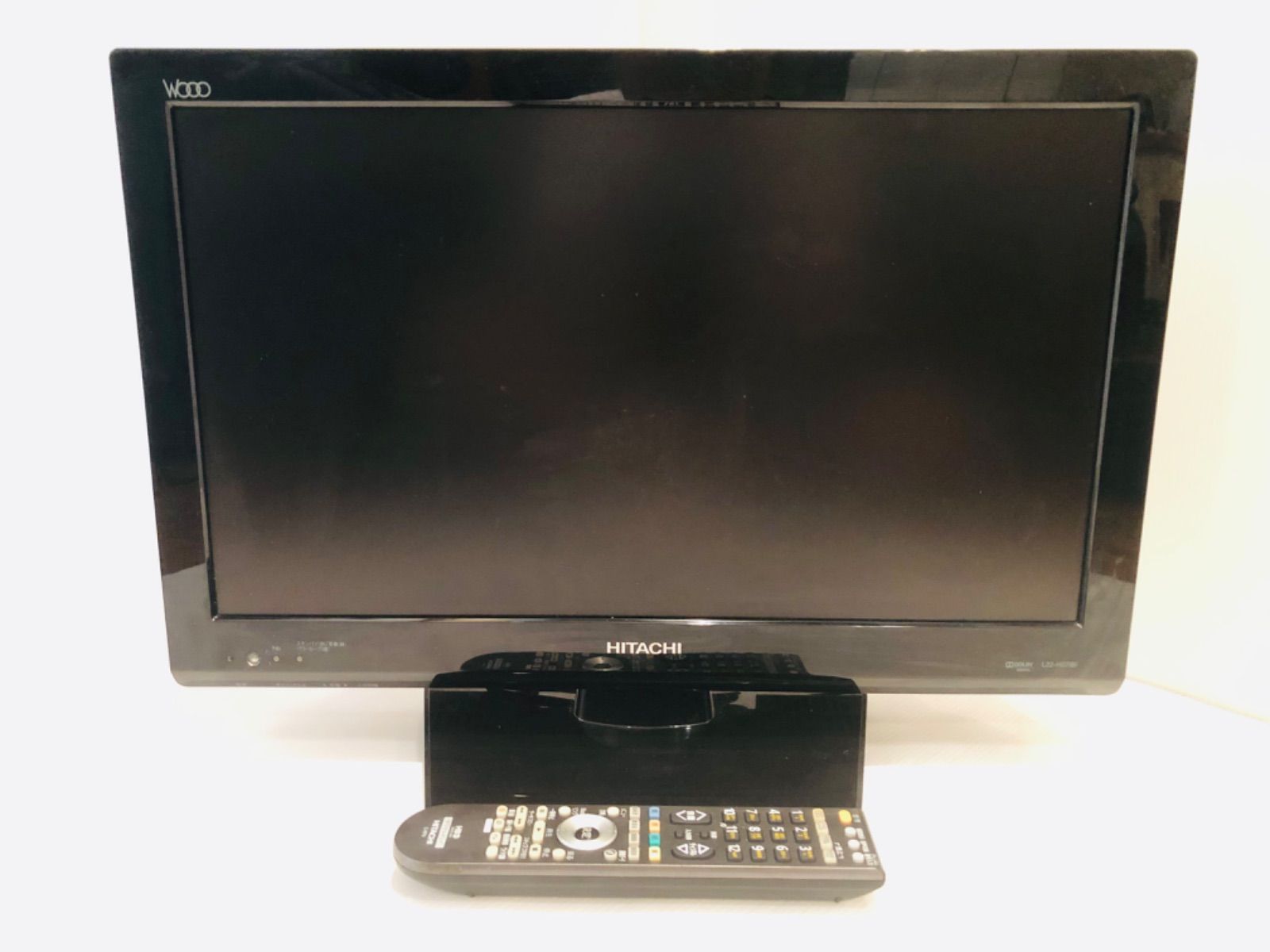 HITACHI Wooo 22型液晶テレビ L22-H07（B） 2011年製 - メルカリ