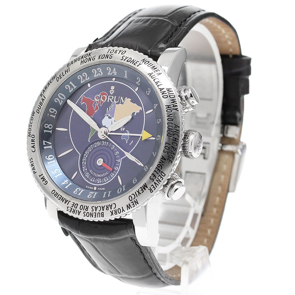 コルム CORUM 983.201.20 クラシカル デイト 自動巻き メンズ_913785