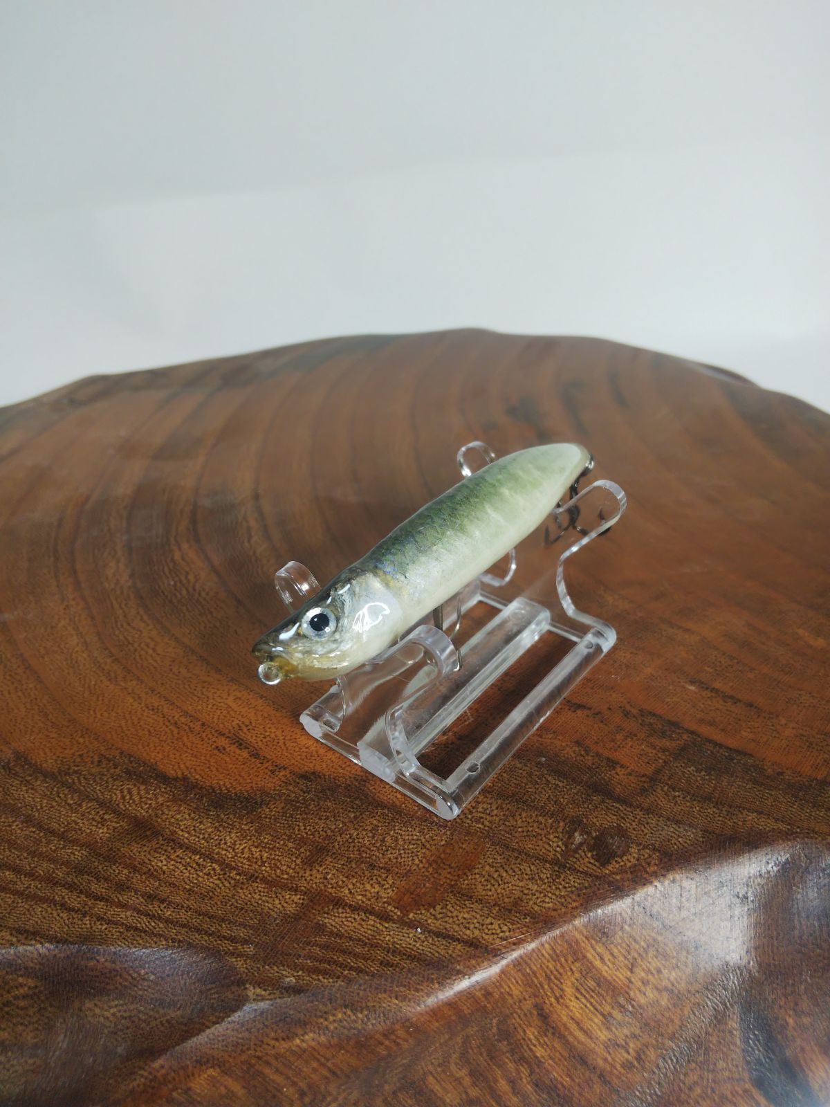 剥製魚皮ルアーカスタム ベントミノー76 オイカワ稚魚 【公式通販】
