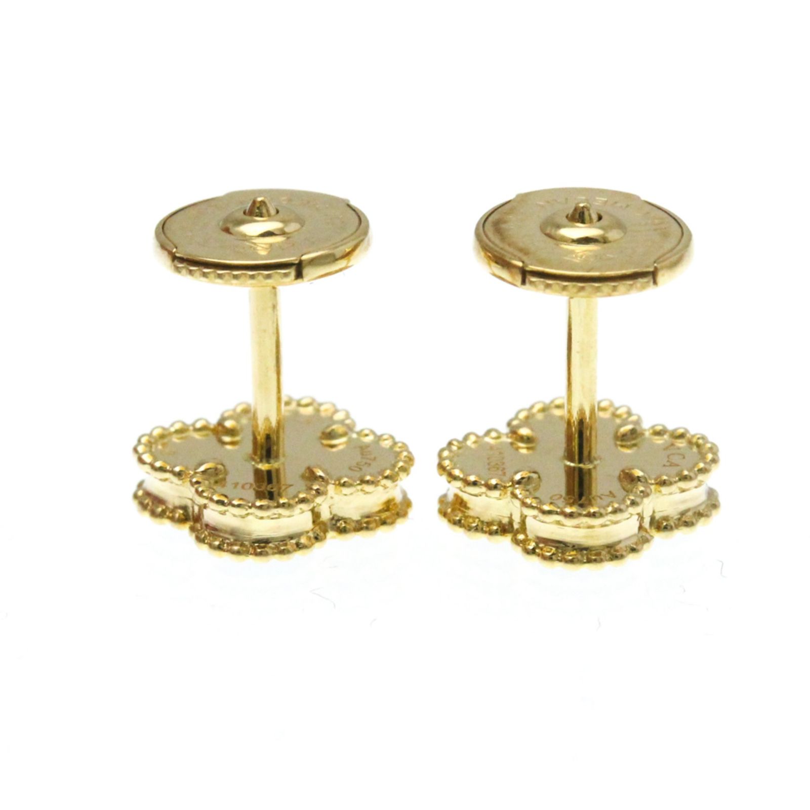 Van Cleef & Arpels クローバーピアス オニキス ヴァン・クリーフ