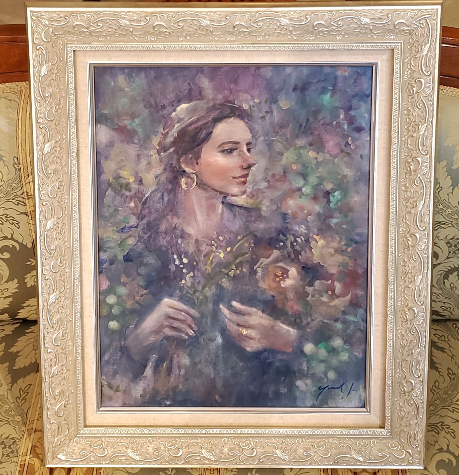 シャガール、【サン・ジャンの太陽】、画集画、新品高級額 額装付、状態良好 シャガール、【サン・ジャンの太陽】、画集画、新品高級額 額装付