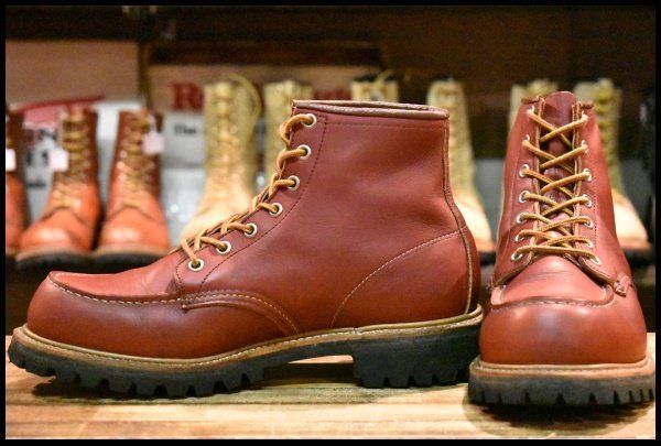 98年 USA製 RED WING 8875 アイリッシュセッター 四角犬タグ 90年代
