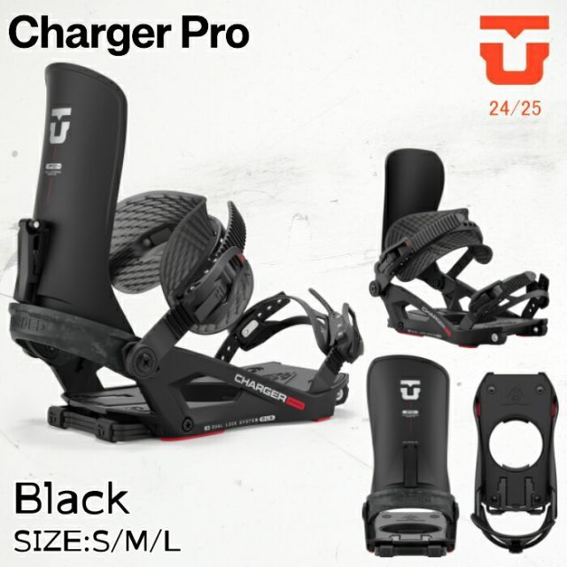 24/25 UNION CHARGER PRO Black サイズM 未使用品 24/25 UNION CHARGER PRO Black サイズM 未使用品 | ビンディング