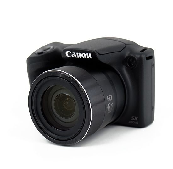 [bn:3] Canon製　PowerShot SX420 IS　ブラック　2000万画素 元箱あり