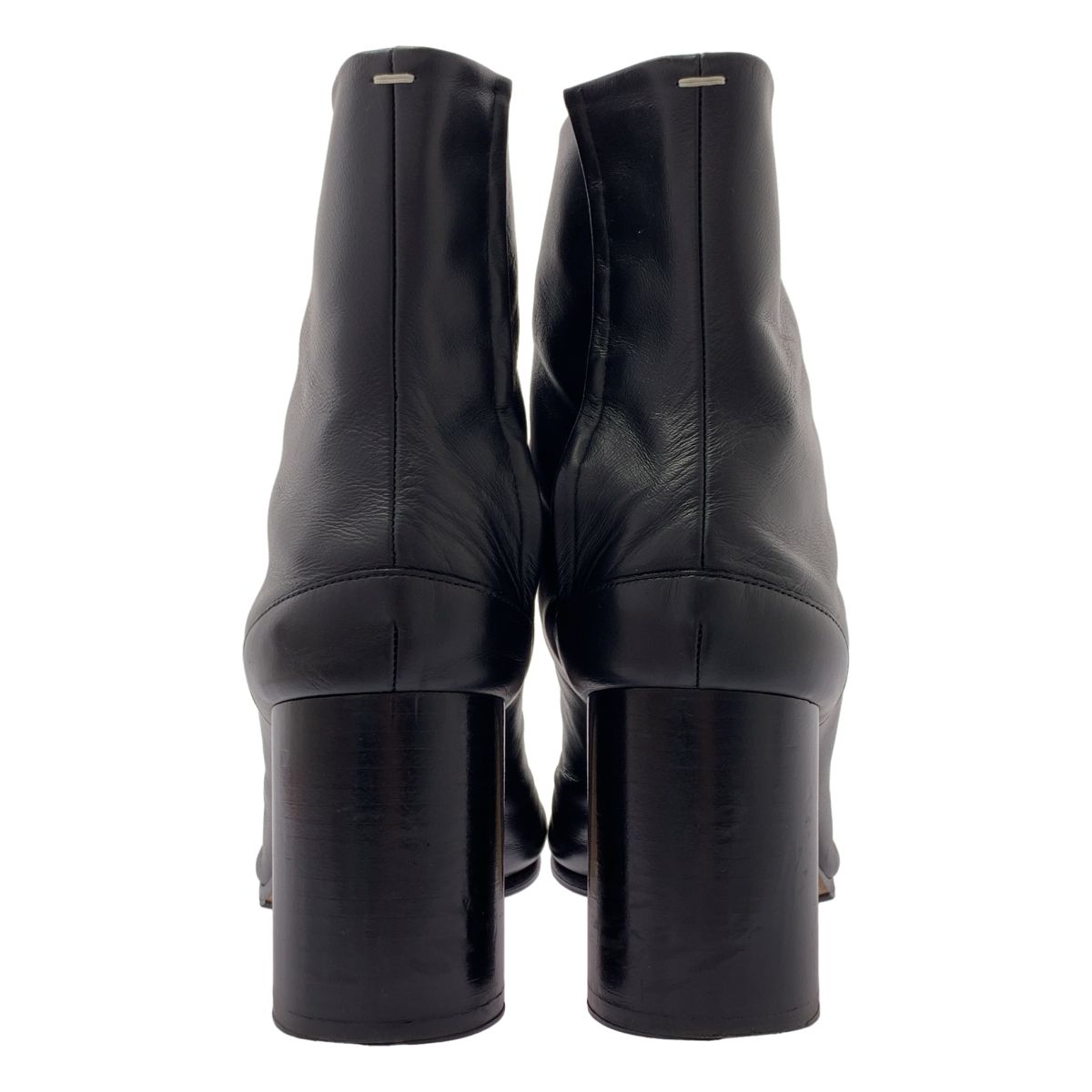 Maison Margiela | メゾンマルジェラ | TABI ANKLE BOOTS レザー 足袋 アンクル ブーツ | 41 | ブラック | メンズ WWW_OLIVIERBERNSTEIN_COM