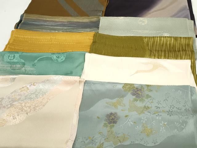 平和屋着物☆和装小物 上質な帯揚げ 10枚セット 逸品 DAAP2071qa