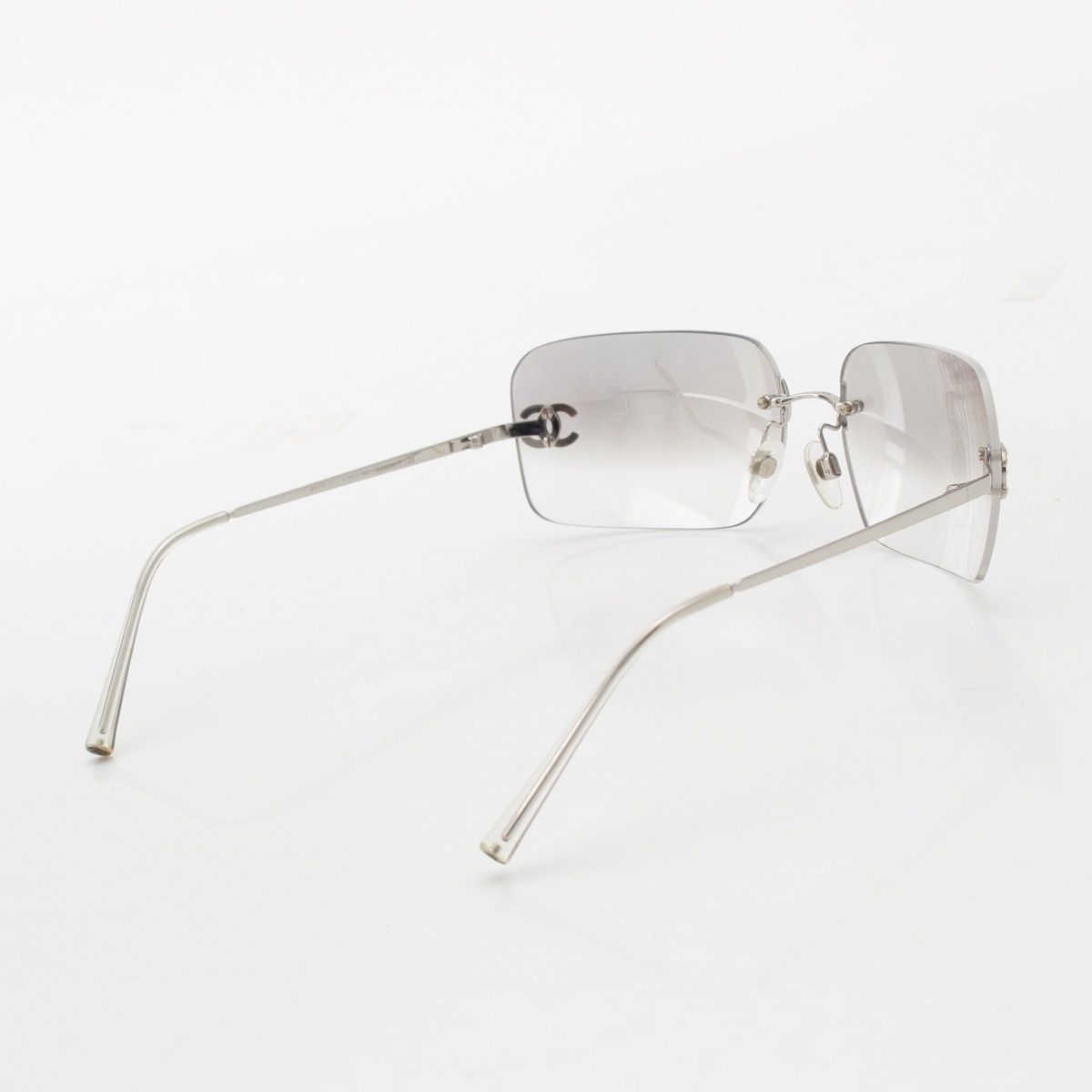 シャネル ココマーク 4017 サングラス アイウェア メタル グレー シルバー シャネル サングラス アイウェア ココマーク 4017 メタル グレー