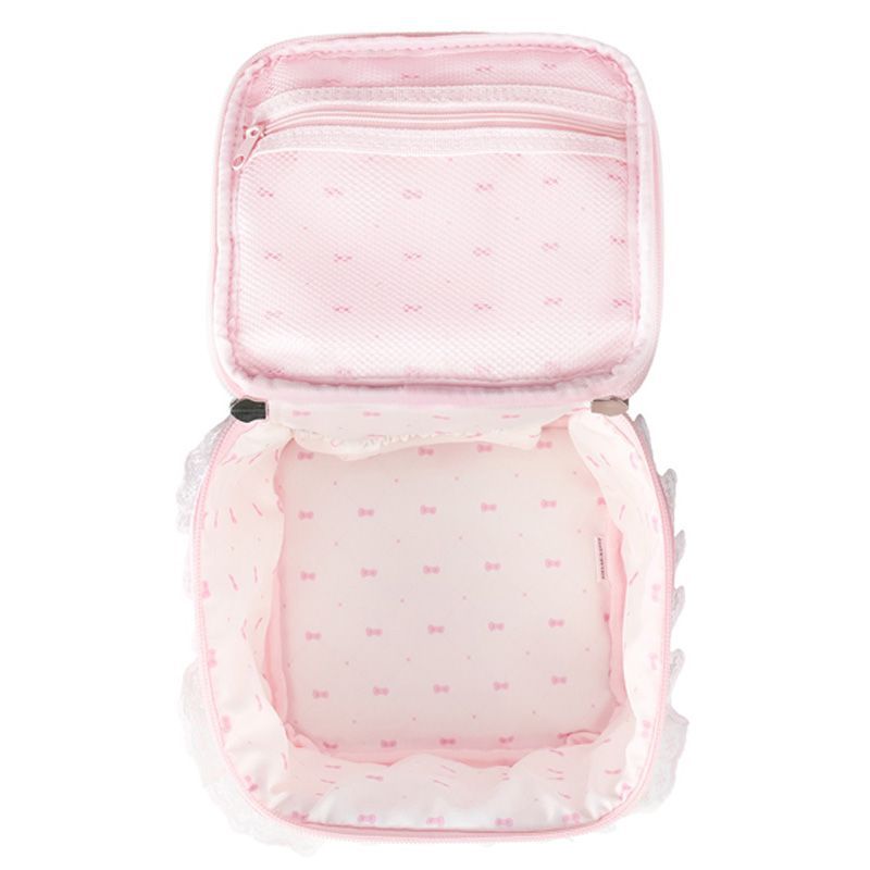 ハローキティ50周年記念 ピンクキルトシリーズ バニティポーチ