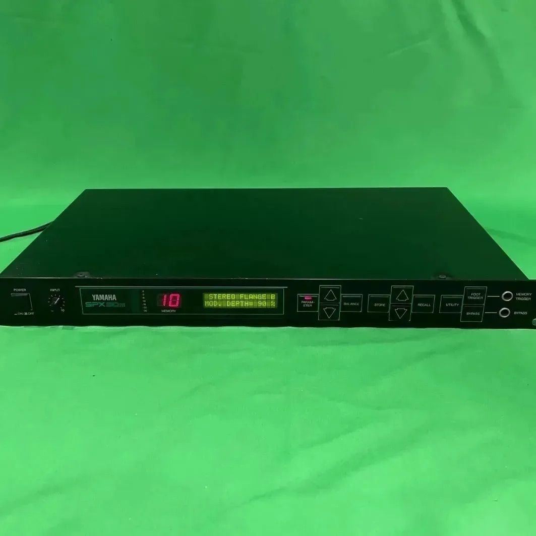 ジャンク品】YAMAHA SPX90II デジタルサウンドプロセッサー