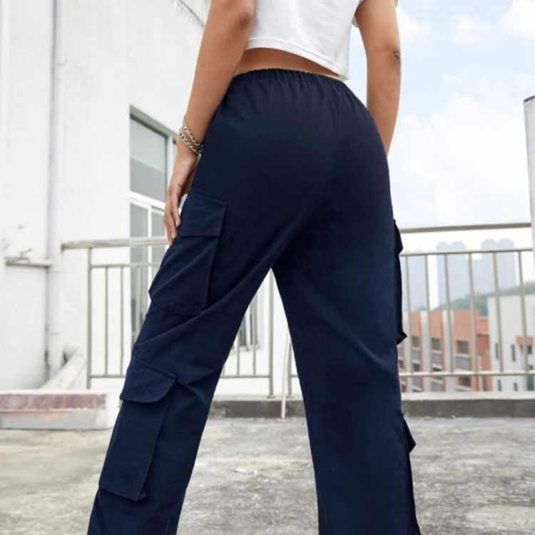 ボトムス レディース ロングパンツ ロング丈 カジュアルパンツ ワークパンツ カーゴパンツ ヒップホップ ダンス衣装 sowa6584705  カーゴパンツ レディース ワイドパンツ ダンスパンツ