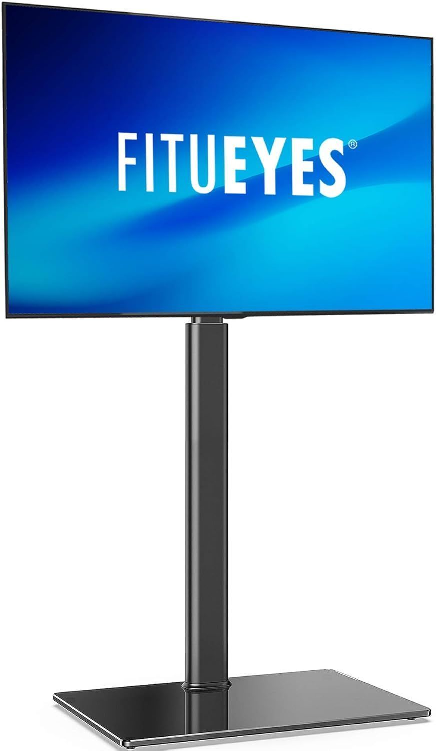 【極美品】 FITUEYES テレビスタンド 32～60インチ対応 壁寄せテレビスタンド 高さ調節可能 ラック回転可能 ブラック K0823 0904ML003 0120240902101136