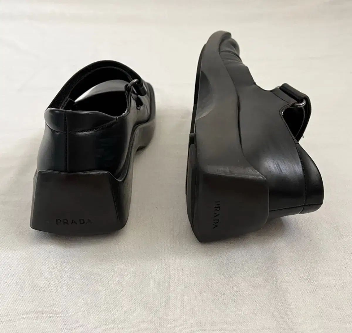 99ss Prada プラダ　メリージェーン フラットシューズ　23cm org.jpg