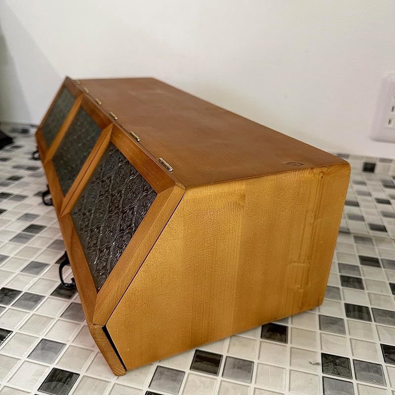 フルタック Fultac ラスタ 三連 ショーケース 木製 キッチン 収納 ガラス おしゃれ W50×D20×H15cm 1 HRDEVELOPMENT_JP