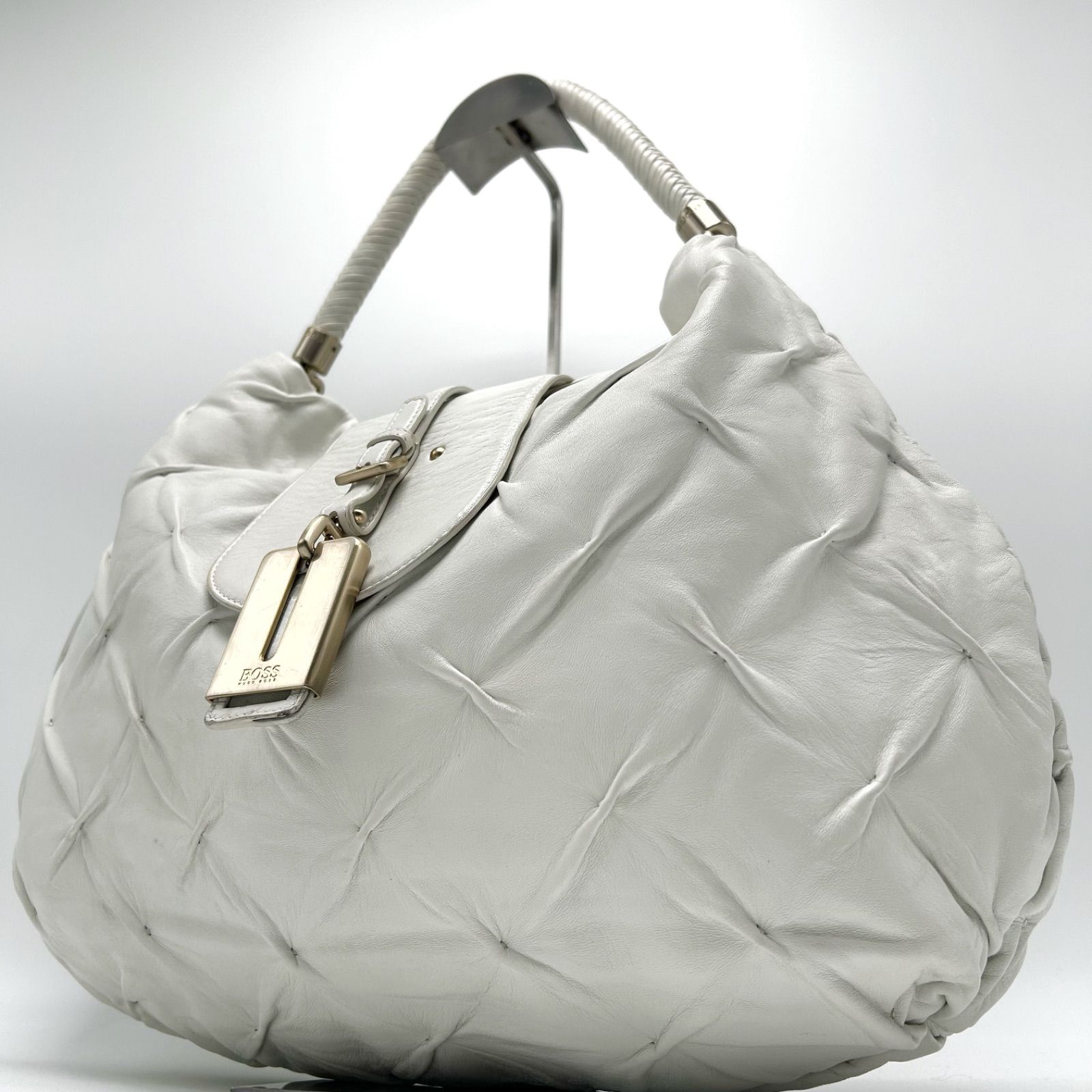 美品 HUGO BOSS ヒューゴボス ワンショルダーバッグ トートバッグ 